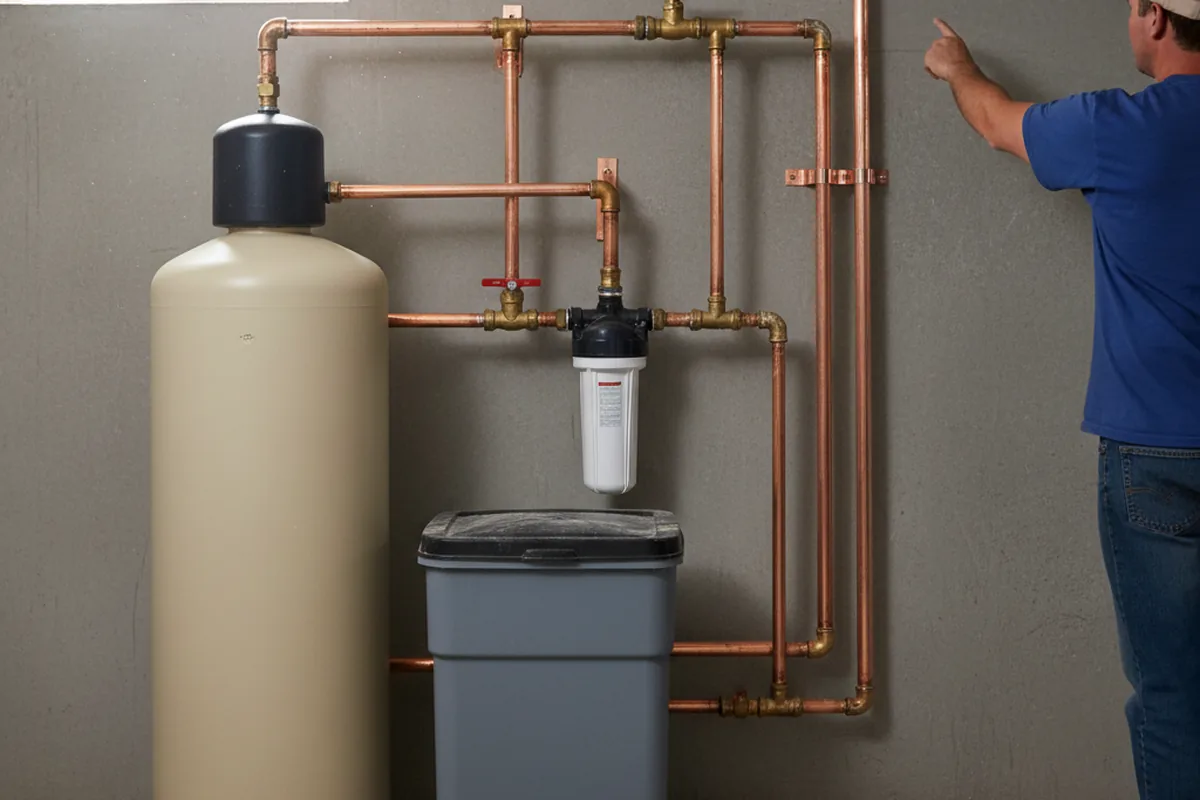 Whole-house water treatment system installed in Delaware City